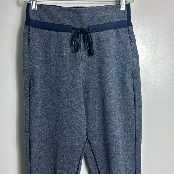 Lululemon Cool & Collected Jogger 28" Heathered Speckled True Navy Size 4 - Picture 3 of 12